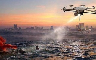 海上移动城市无人机港口