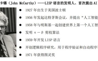人工智能领域的大师简介