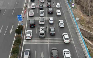 堵车 无人机 查看路况