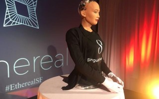 英国 机器人 sophia