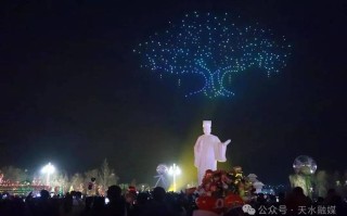 元宵节无人机表演视频有多震撼？