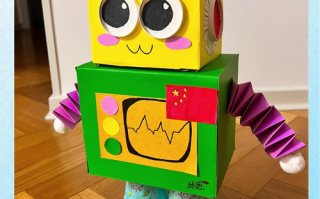 幼儿科学手工机器人怎么做？