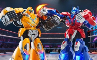 儿童遥控机器人对战，谁更胜一筹？