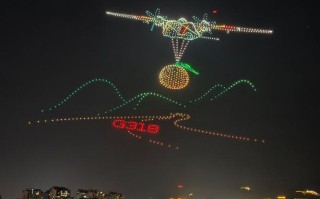 300架无人机如何编织美国夜空奇观？