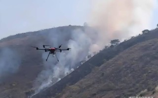 大型森林灭火无人机使用