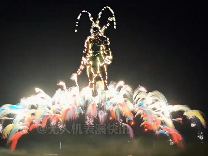 国外无人机表演视频直播-第2张图片-广州国自机器人