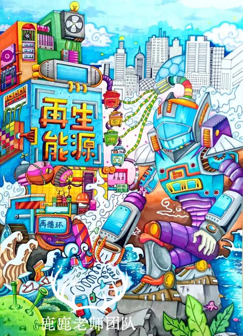 AI创意画如何赋能环保科技？-第2张图片-广州国自机器人