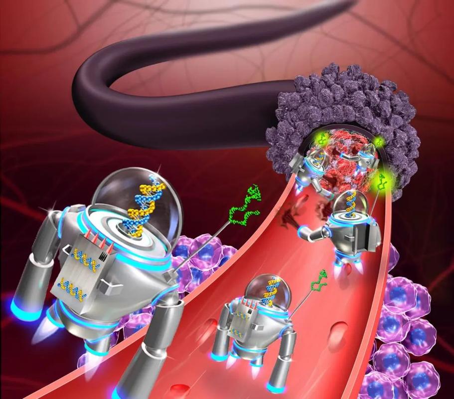 纳米机器人如何攻克癌症新药难题？-第1张图片-广州国自机器人