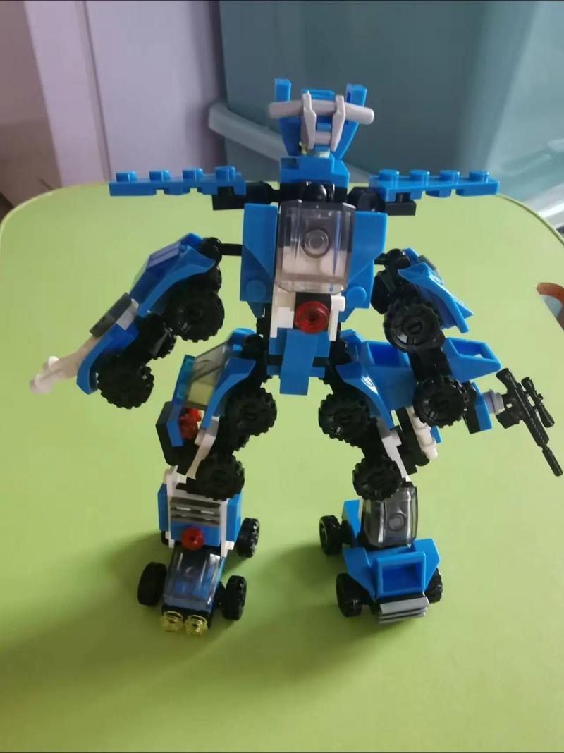 拼装积木能做出怎样的智能机器人？-第2张图片-广州国自机器人