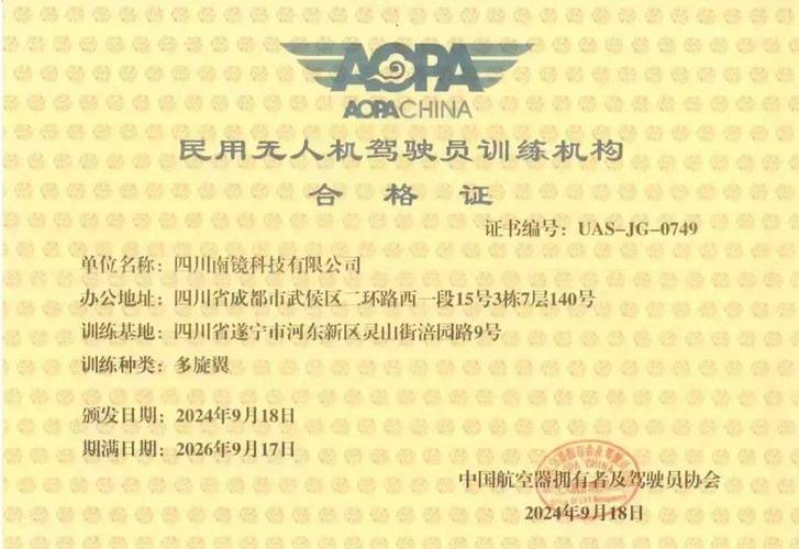 无人机驾驶证分几个等级？各等级有何区别？-第3张图片-广州国自机器人