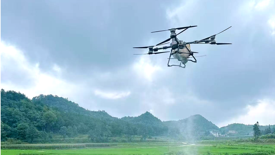 农用喷药无人机效果如何？-第1张图片-广州国自机器人