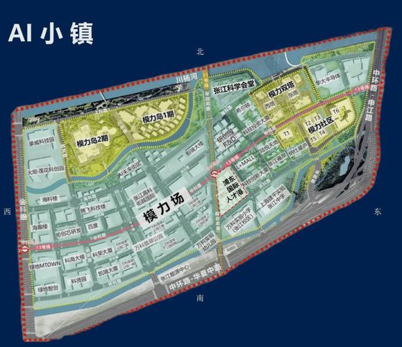 中国人工智能小镇地图-第1张图片-广州国自机器人