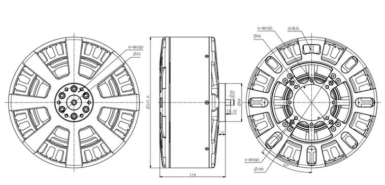 大马力无人机高速电机-第1张图片-广州国自机器人 大马力无人机高速电机-第1张图片-广州国自机器人