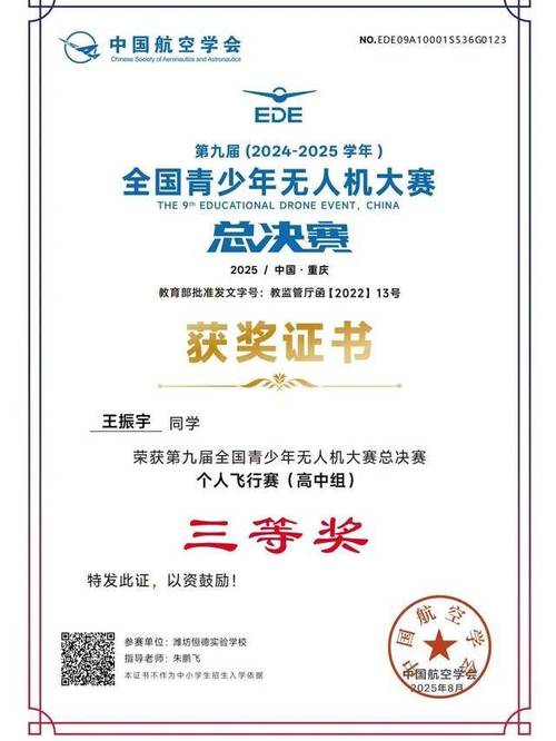 无人机获奖证书电子版如何获取？-第1张图片-广州国自机器人
