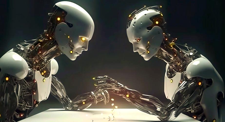 AI与人作对图片，会威胁人类吗？-第1张图片-广州国自机器人