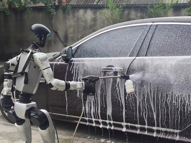 德国机器人洗车流水线如何高效运作？-第1张图片-广州国自机器人