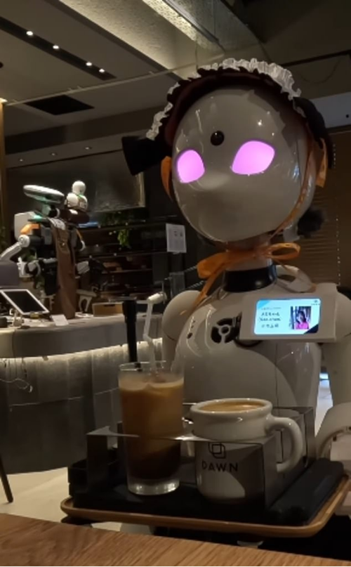 日本机器人服务员餐厅,是未来还是噱头?-第2张图片-广州国自机器人 日本机器人服务员餐厅,是未来还是噱头?-第2张图片-广州国自机器人