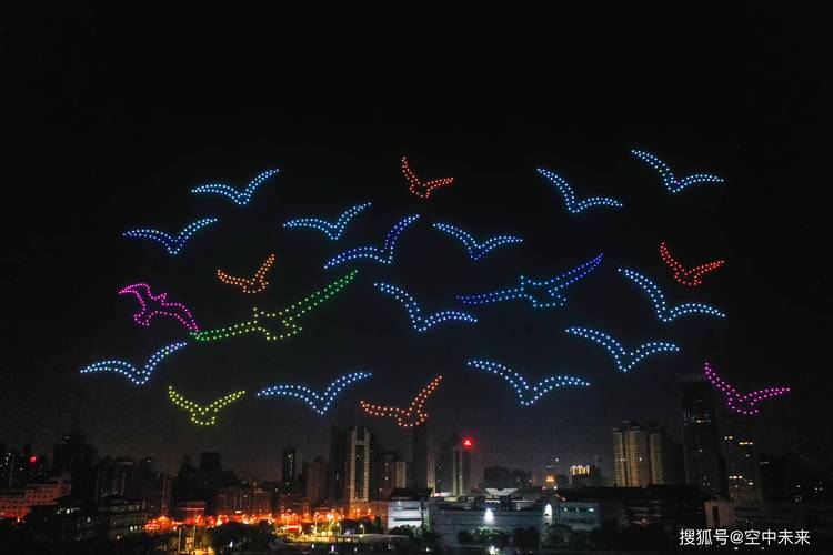 西安无人机表演遭何方干扰？-第1张图片-广州国自机器人