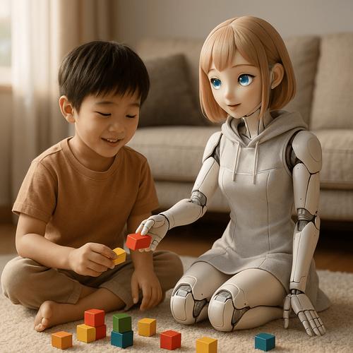 AI进社区，娃娃能玩出啥新花样？-第1张图片-广州国自机器人